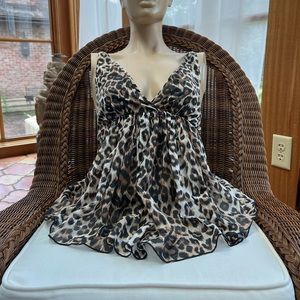 JUCCA “Maculato” Top, Silk and Cotton